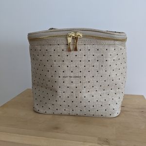 Kate Spade Out to Lunch bag / makeup bag